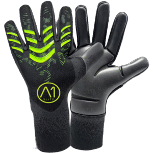 a1 elite goalkeeper gloves (green)